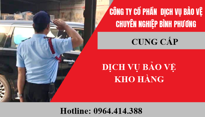 dịch vụ bảo vệ kho hàng